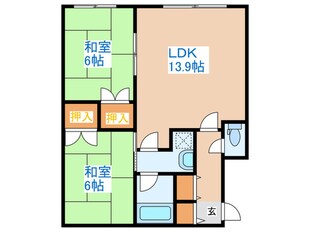 スカイハウスの物件間取画像